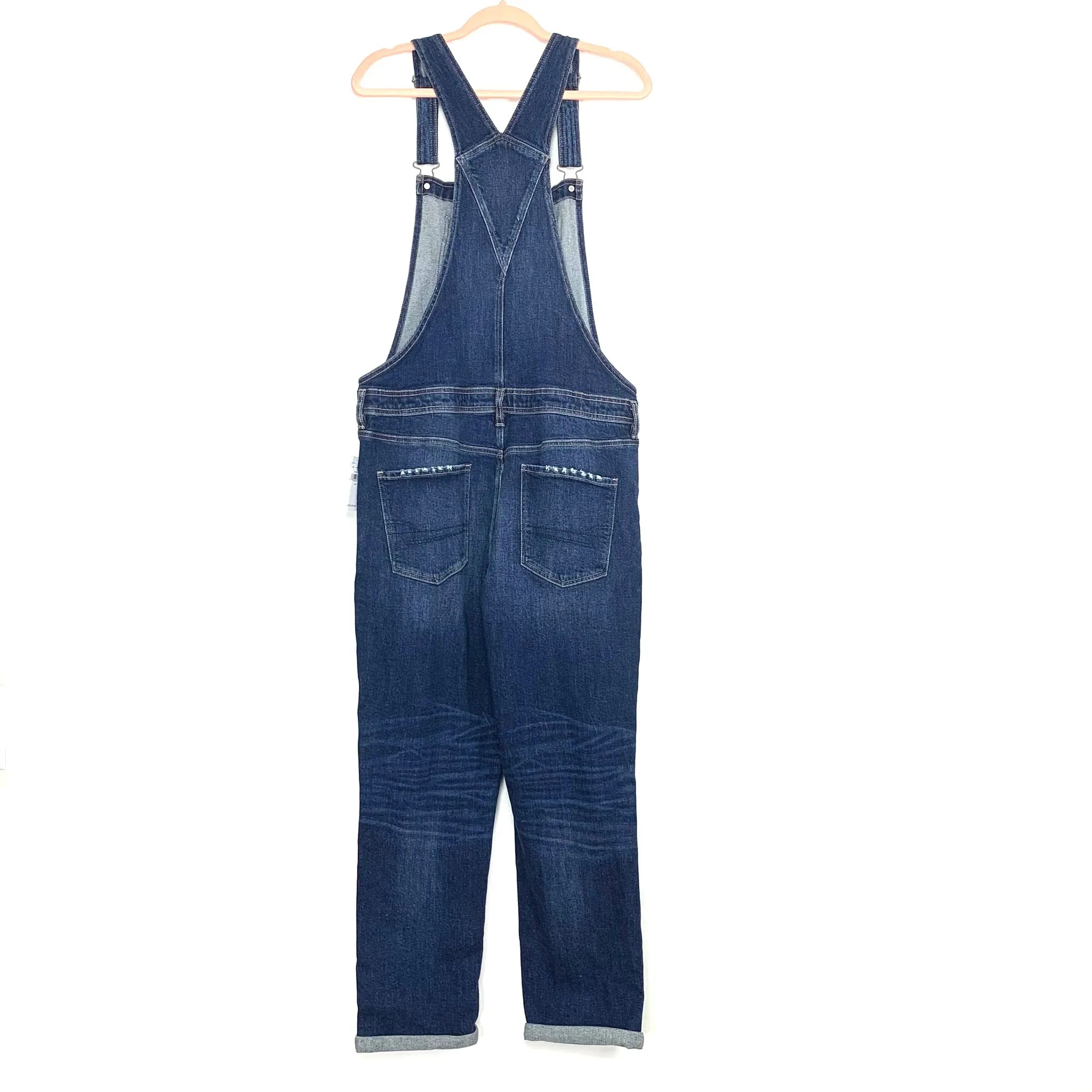 American Eagle TomGirl Overalls NWT- Size L (Inseam 27” rolled as pictured)