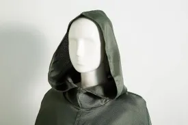 BabyMars Men Renaissance Witch Cloak Medieval Vintage Wizard Robes Hooded Capes Halloween Cosplay Hobbit Costumes