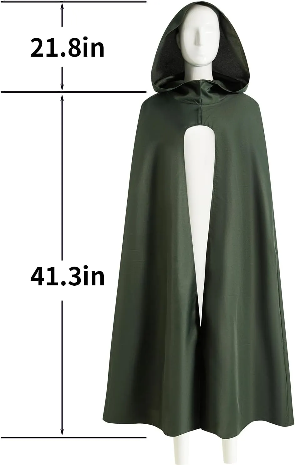 BabyMars Men Renaissance Witch Cloak Medieval Vintage Wizard Robes Hooded Capes Halloween Cosplay Hobbit Costumes