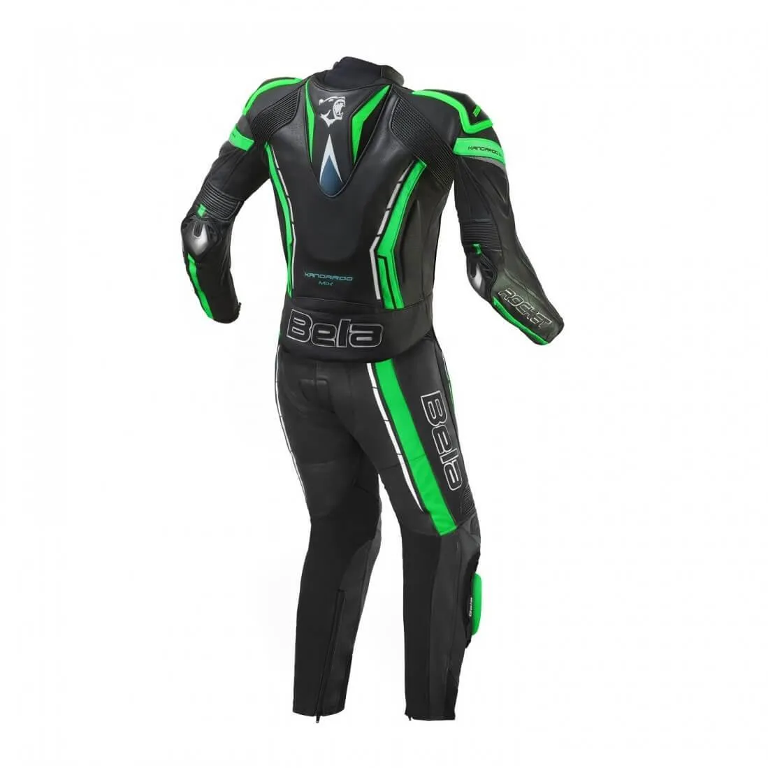 Bela Rocket Lady Motorcycle Racing 2 Piece Leather Suit