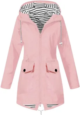 Double-Breasted Classic Lapel Overcoat Women Coat Rain Raincoat Women'S Coat Long Dress Jacket Coat for Women