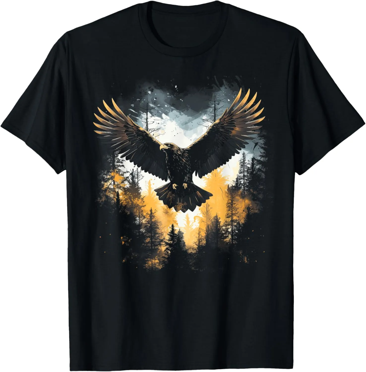 Eagle Forest Animal Wildlife T-Shirt