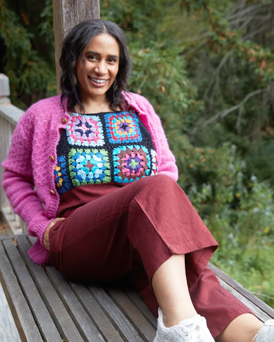 Granny Square Overalls