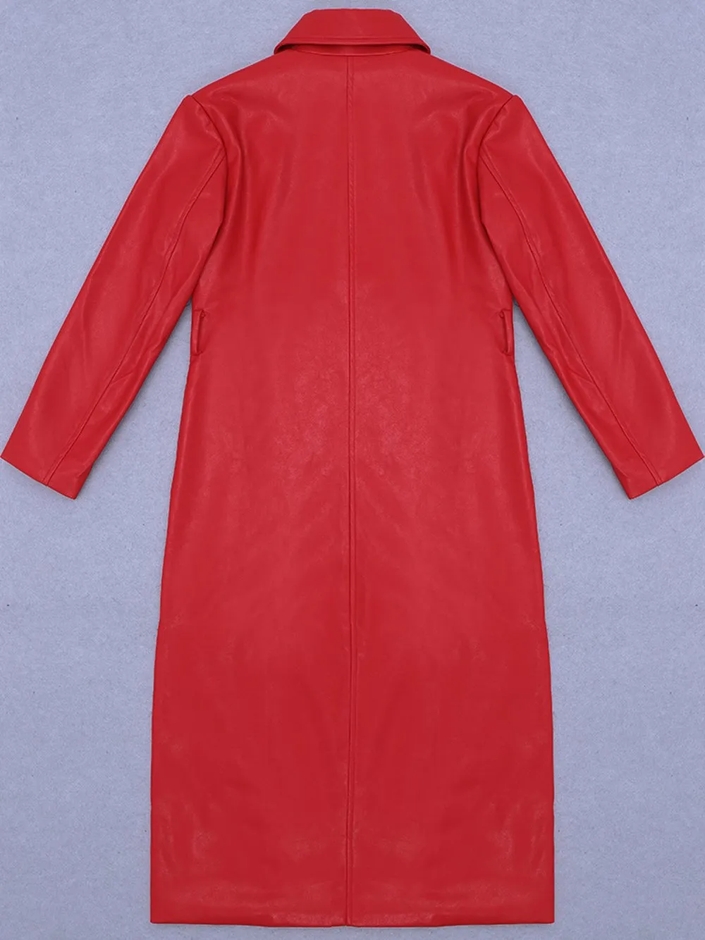 Leather Trench Coat