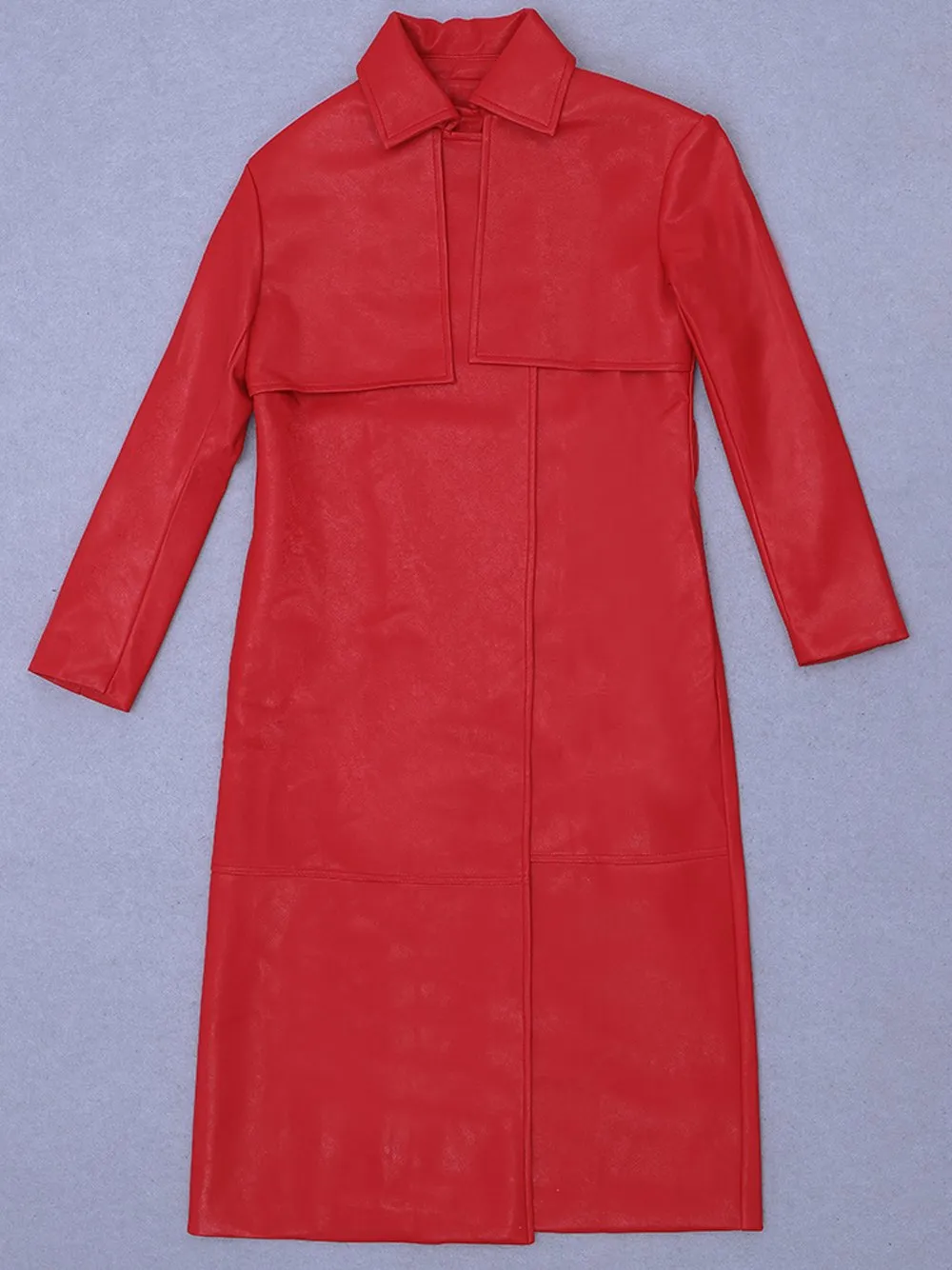 Leather Trench Coat