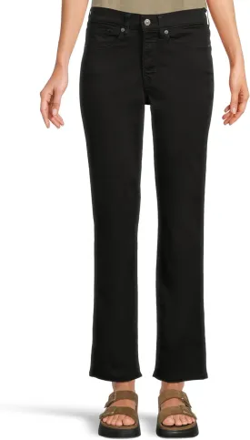 Levi's Women's Classic Straight Jeans Pants, -soft Black (Waterless), 32 (US 14) S