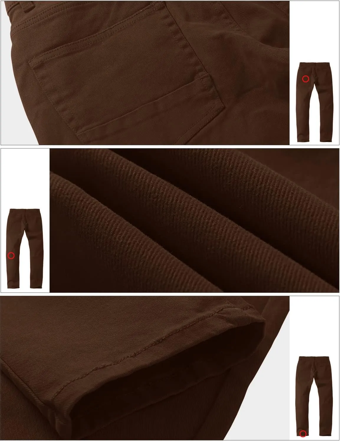 Match Men's Casual Straight Trousers#8140