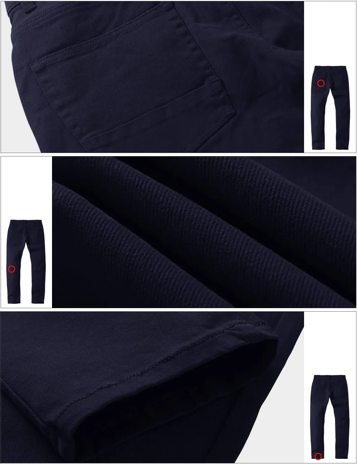 Match Men's Casual Straight Trousers#8140
