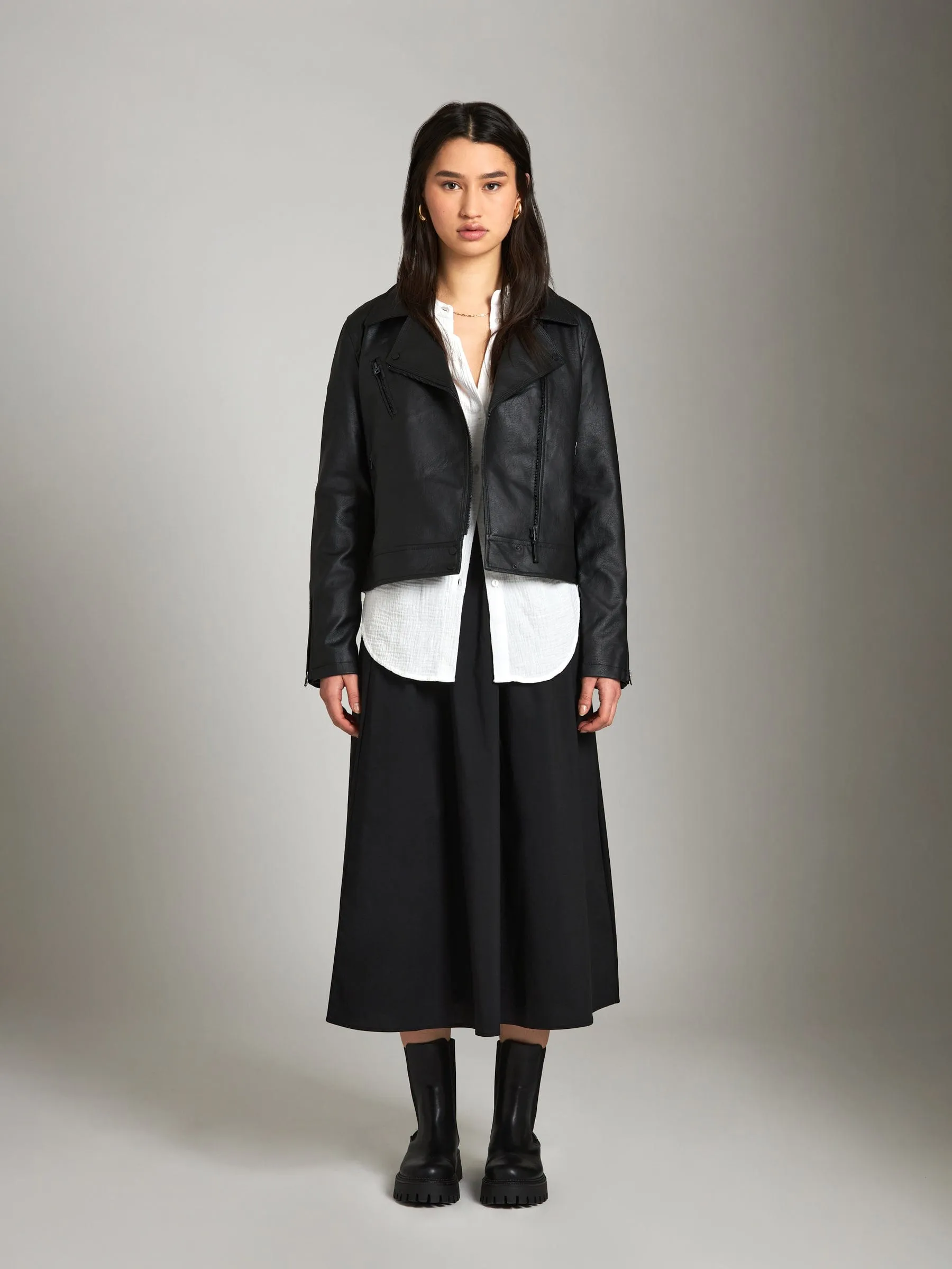 Vegan Leather Declan Jacket