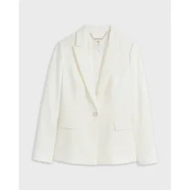 Women Resa-Slim Tailored Jacket - Ivory