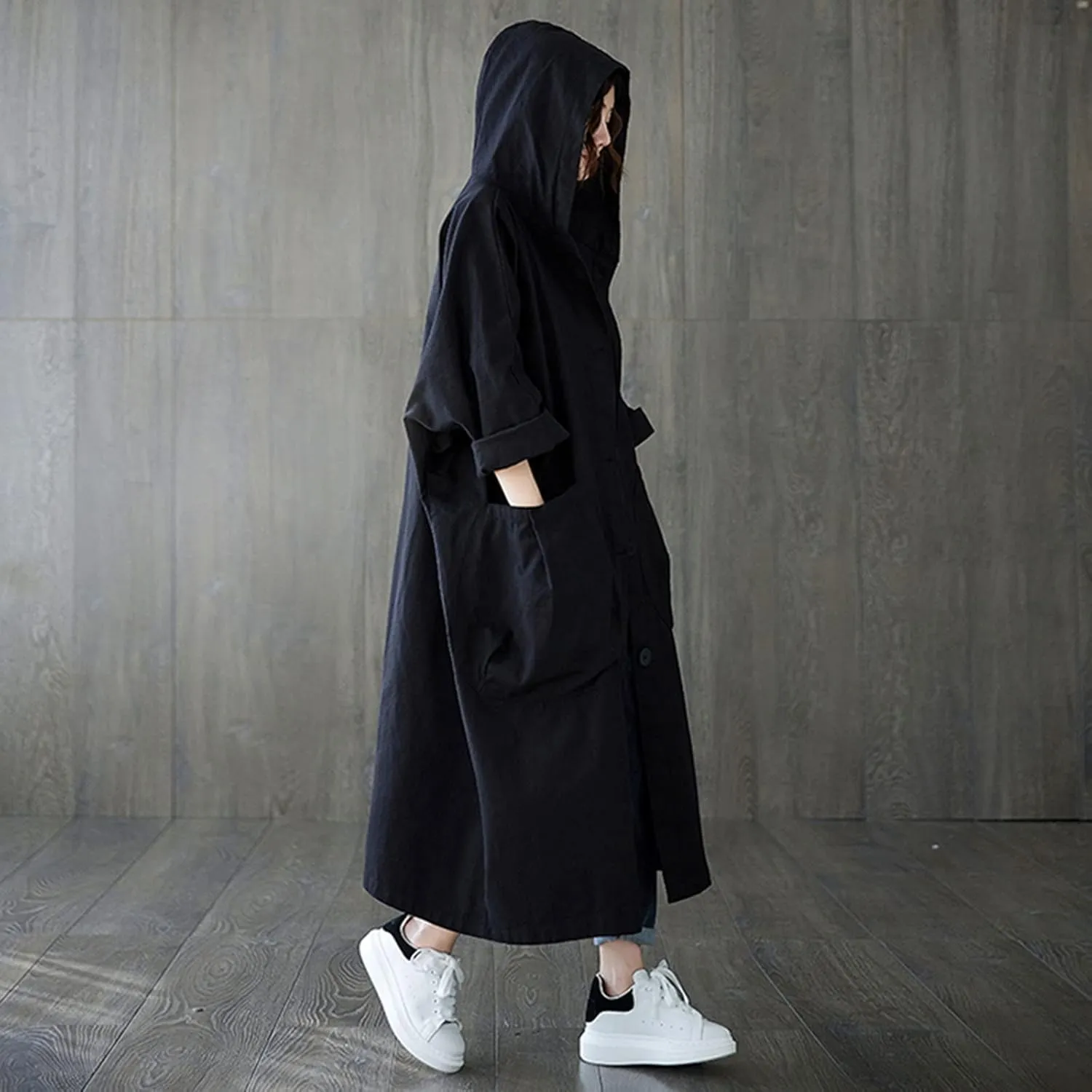 Womens Long Trench Coat Winter Coat Lapel Womens Long Outwear Women'S Coat Fall Overcoat with Belt Cropped Trench